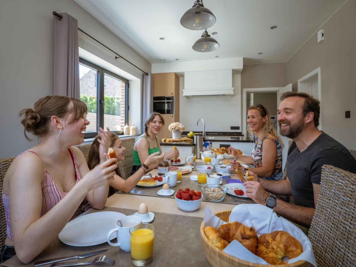 Vakantiewoning Mierzicht Met Prive Wellness Haspengouw Boekhout Экстерьер фото