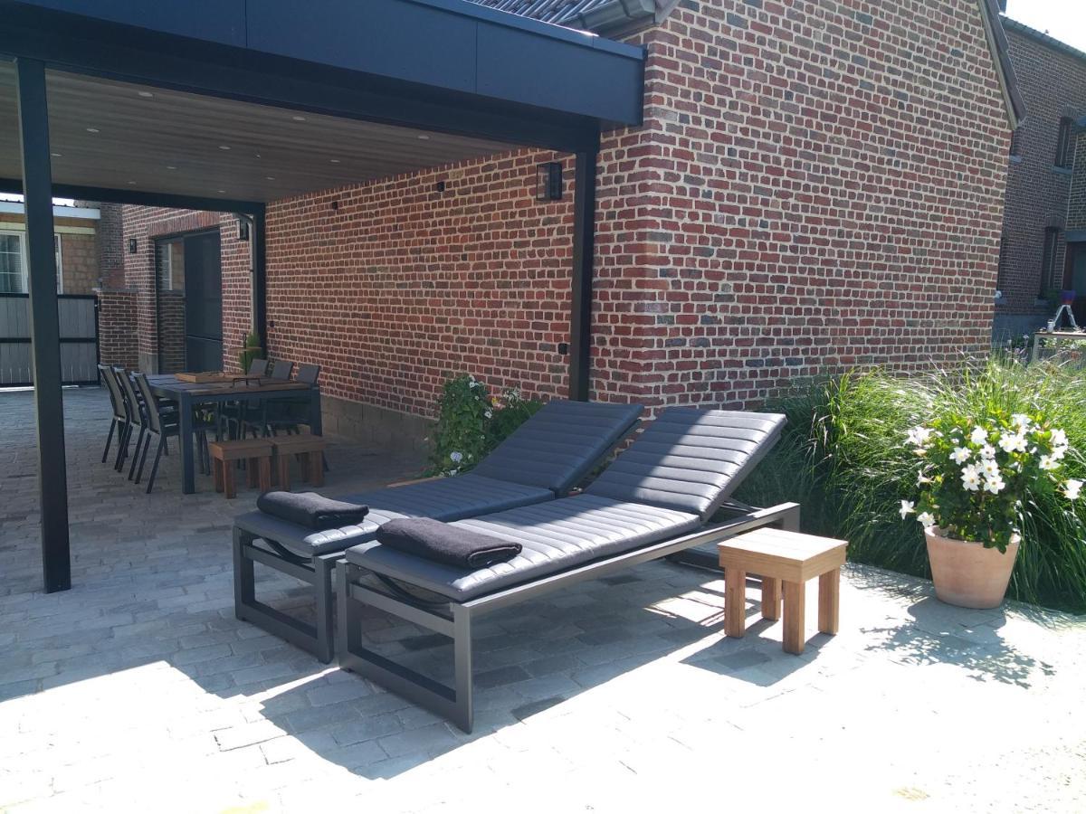 Vakantiewoning Mierzicht Met Prive Wellness Haspengouw Boekhout Экстерьер фото