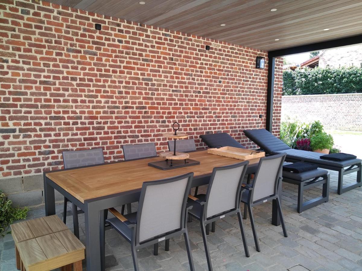 Vakantiewoning Mierzicht Met Prive Wellness Haspengouw Boekhout Экстерьер фото